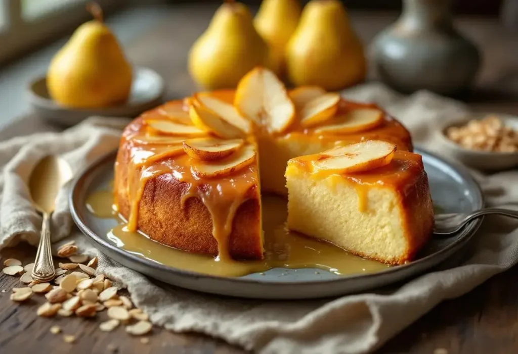 Fondant aux poires, cœur coulant et croûte dorée : un dessert raffiné tout en douceur