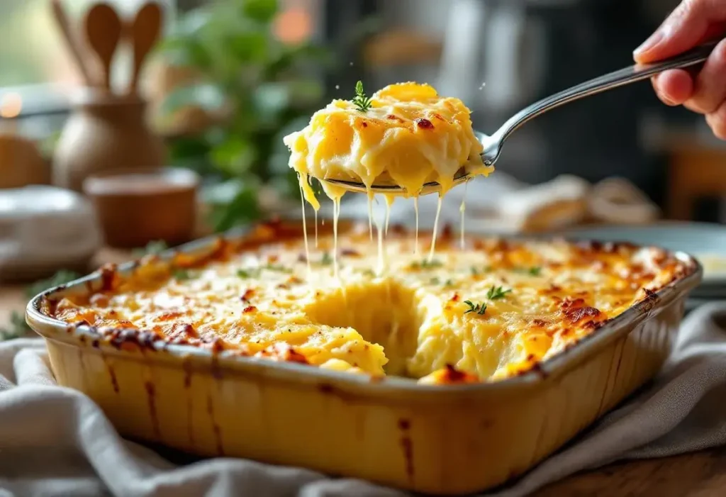 Gratin de pommes de terre fondant prêt en 15 minutes : l’astuce express qui régale toute la famille