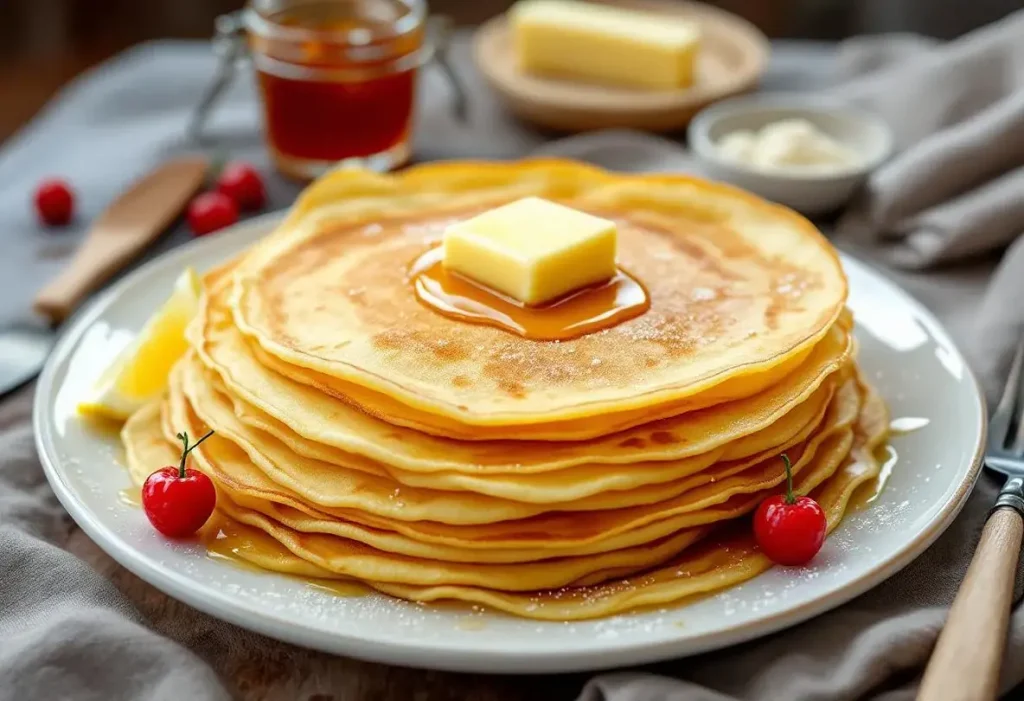 La recette ultra facile de crêpes bien moelleuses qu'on refait toute l'année pour un goûter réconfortant